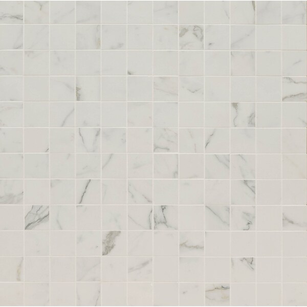 Msi Regallo Calacatta Isla SAMPLE Matte Porcelain Mosaic tile ZOR-PT-0638-SAM - main